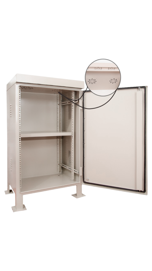 Rack Outdoor 16U x 56cm(560mm) – Sapata – Rack Outdoor